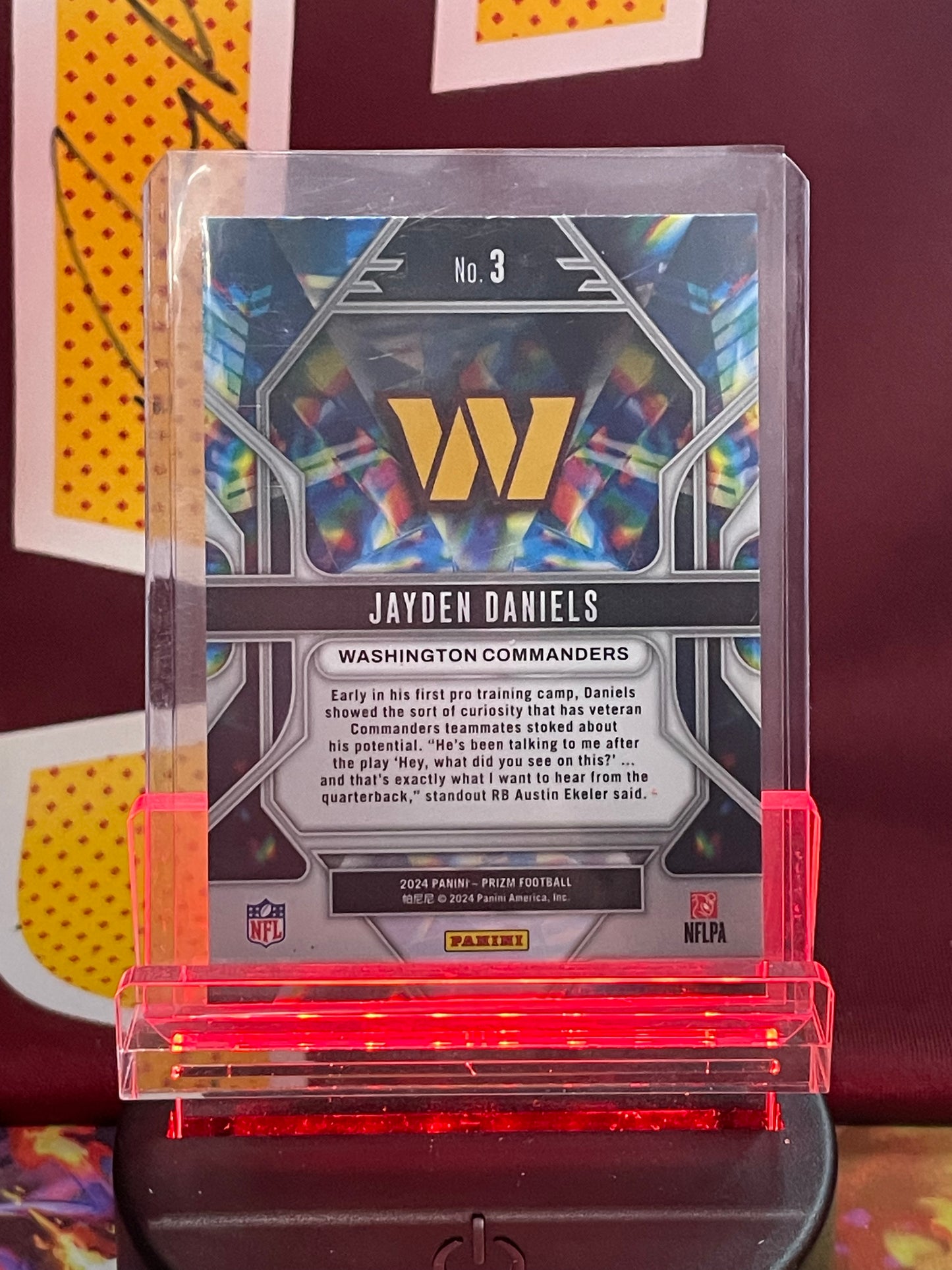 2024 Prizm Jayden Daniels Prizmatic