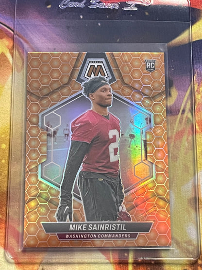 2024 Mosaic Rookie Mike Sainristil Honeycomb CASE HIT