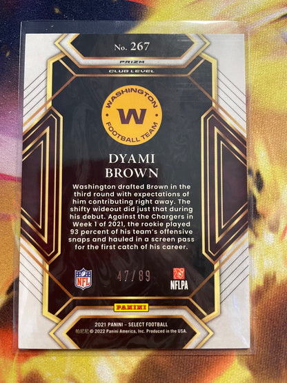 2021 Select Dyami Brown Dragon Scale /89
