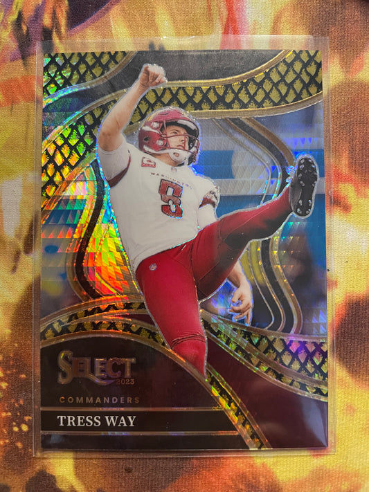 2023 Select Tress Way Dragon Scale GOLD Prizm /10 (JERSEY AND COLOR MATCH)