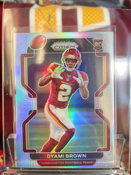 2021 Prizm Dyami Brown Rookie Silver