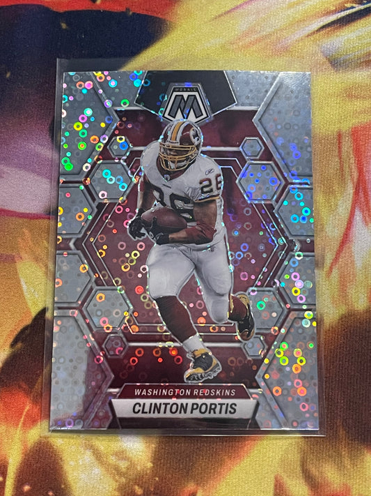 2023 Mosaic Clinton Portis Disco Prizm