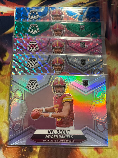 2024 Mosaic Jayden Daniels NFL Debut RAINBOW COLLECTION