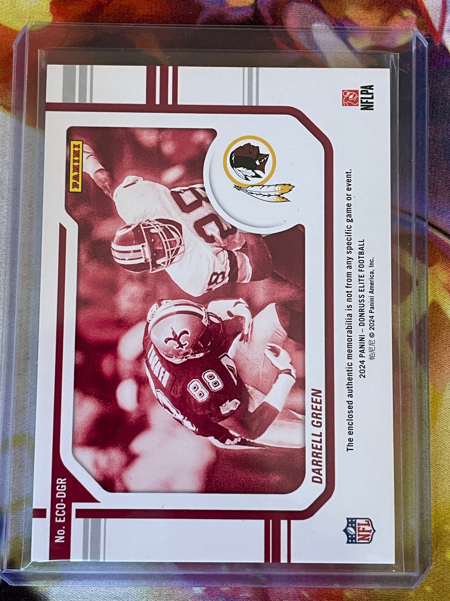 2024 Donruss Elite Darrell Green Patch /500