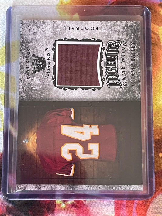 SportKings Champ Bailey Game Worn Patch