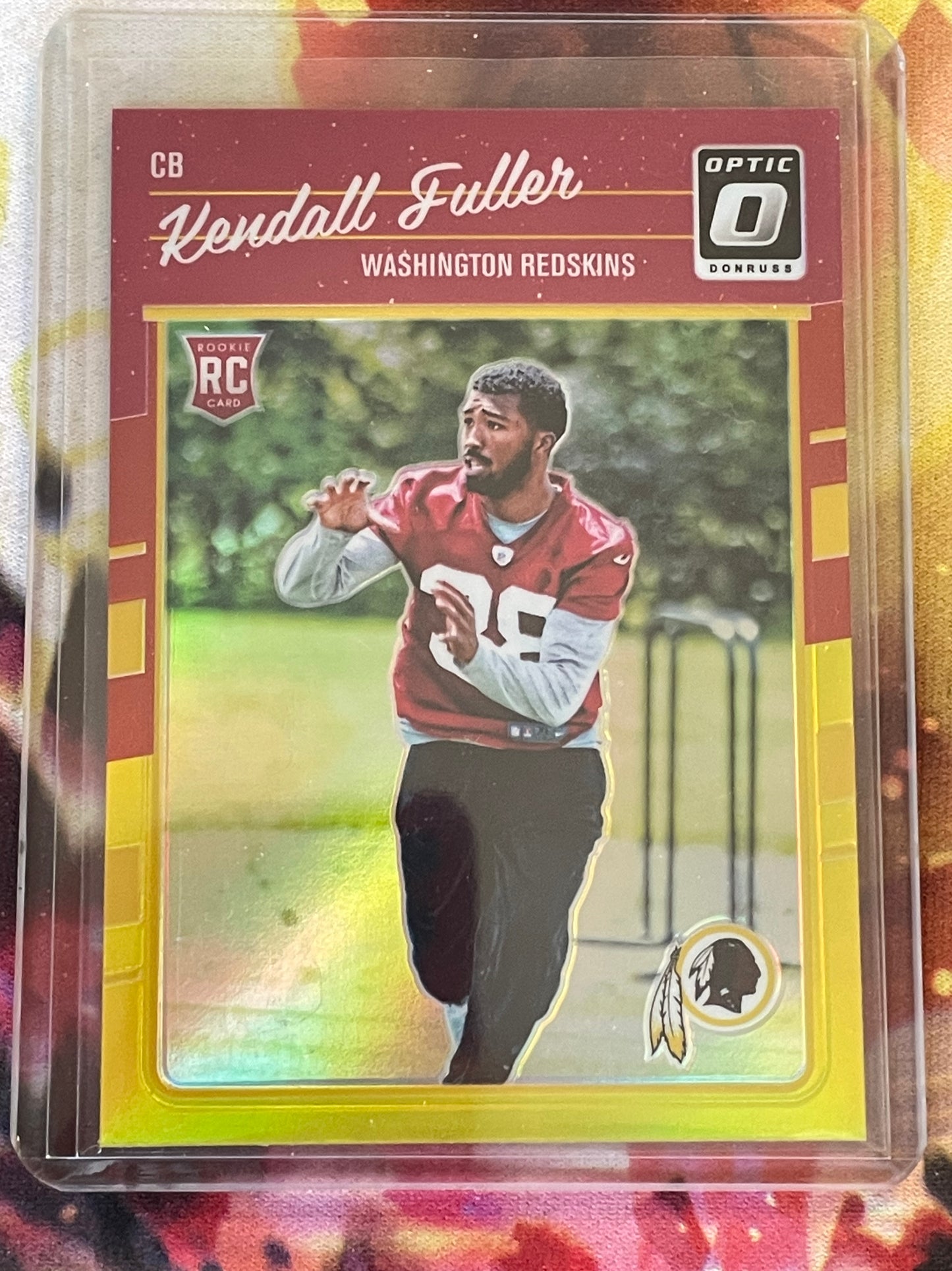 2016 Donruss Optic Kendall Fuller Rookie Color Match